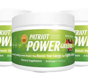 Patriot Power Greens cannisters